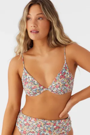 O'Neill Eden Ditsy Honopu Underwire Bikini Top