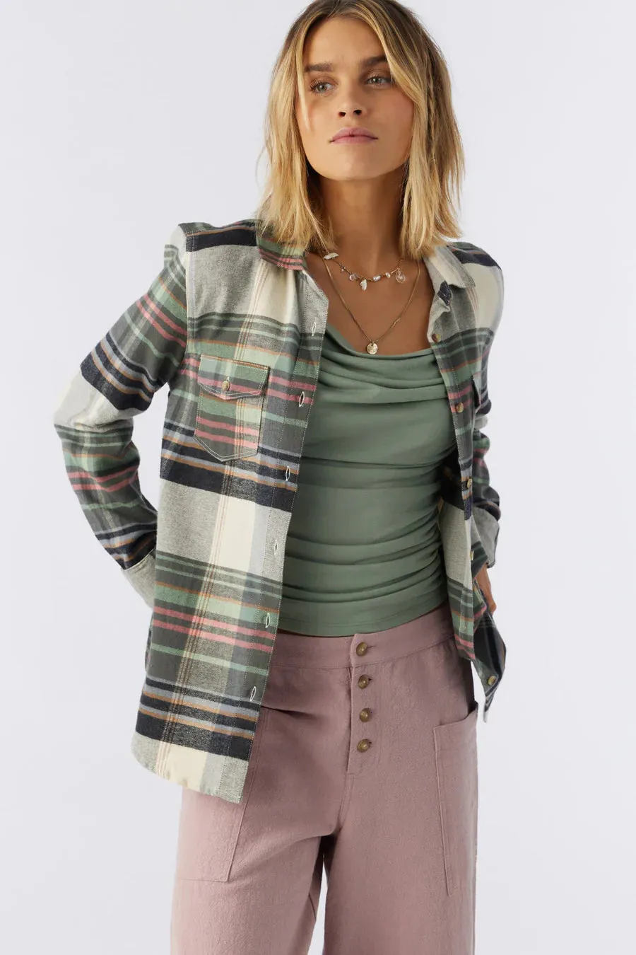 O'Neill Nash Flannel Top