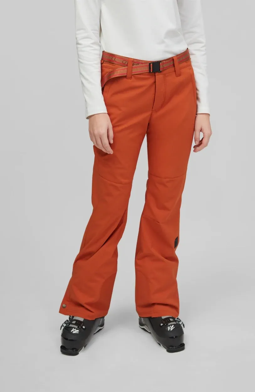 ONeill Star Womens Slim Pants Bombay Brown