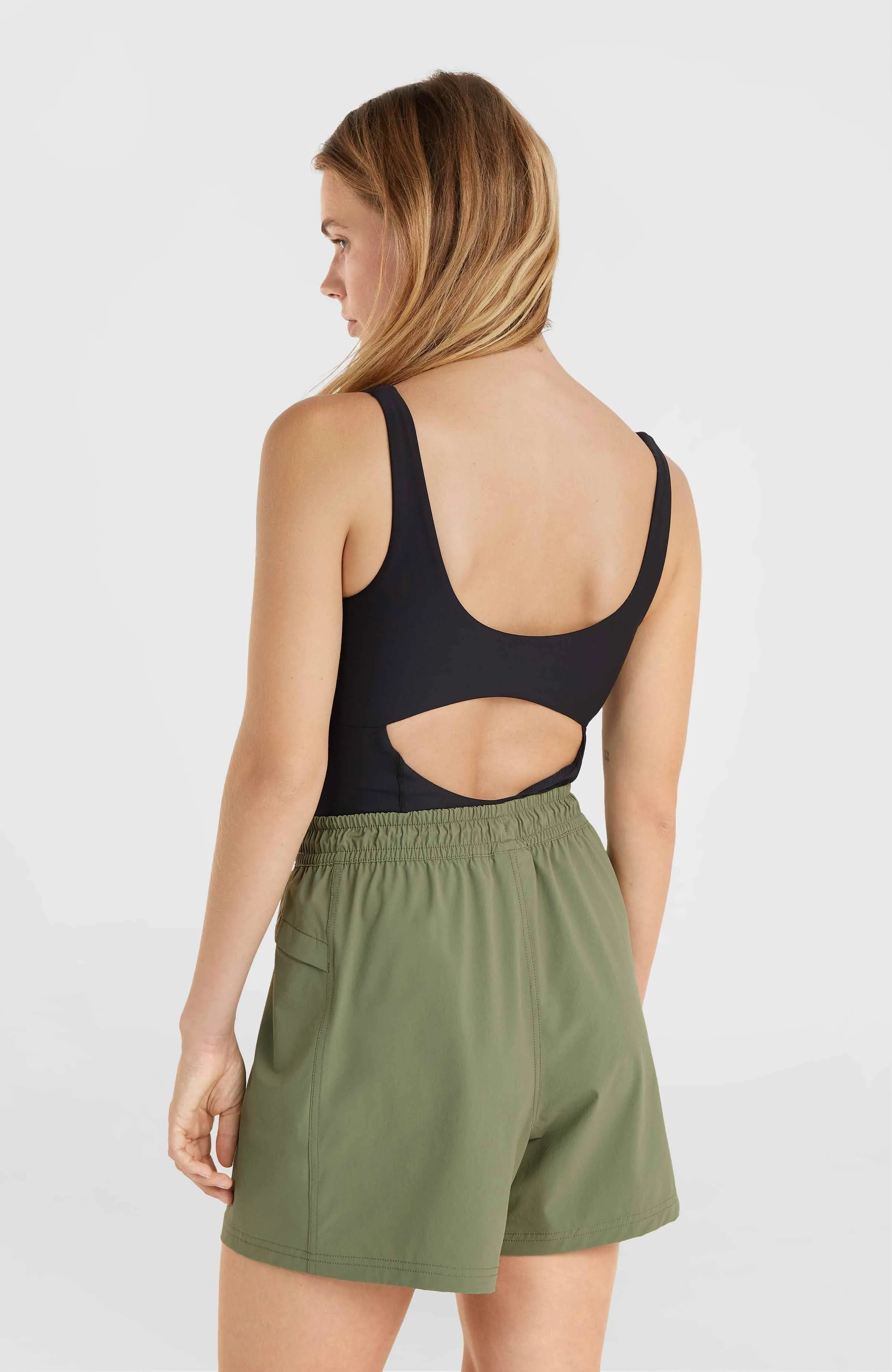 O'Neill TRVLR Series Stretch Shorts | Deep Lichen Green