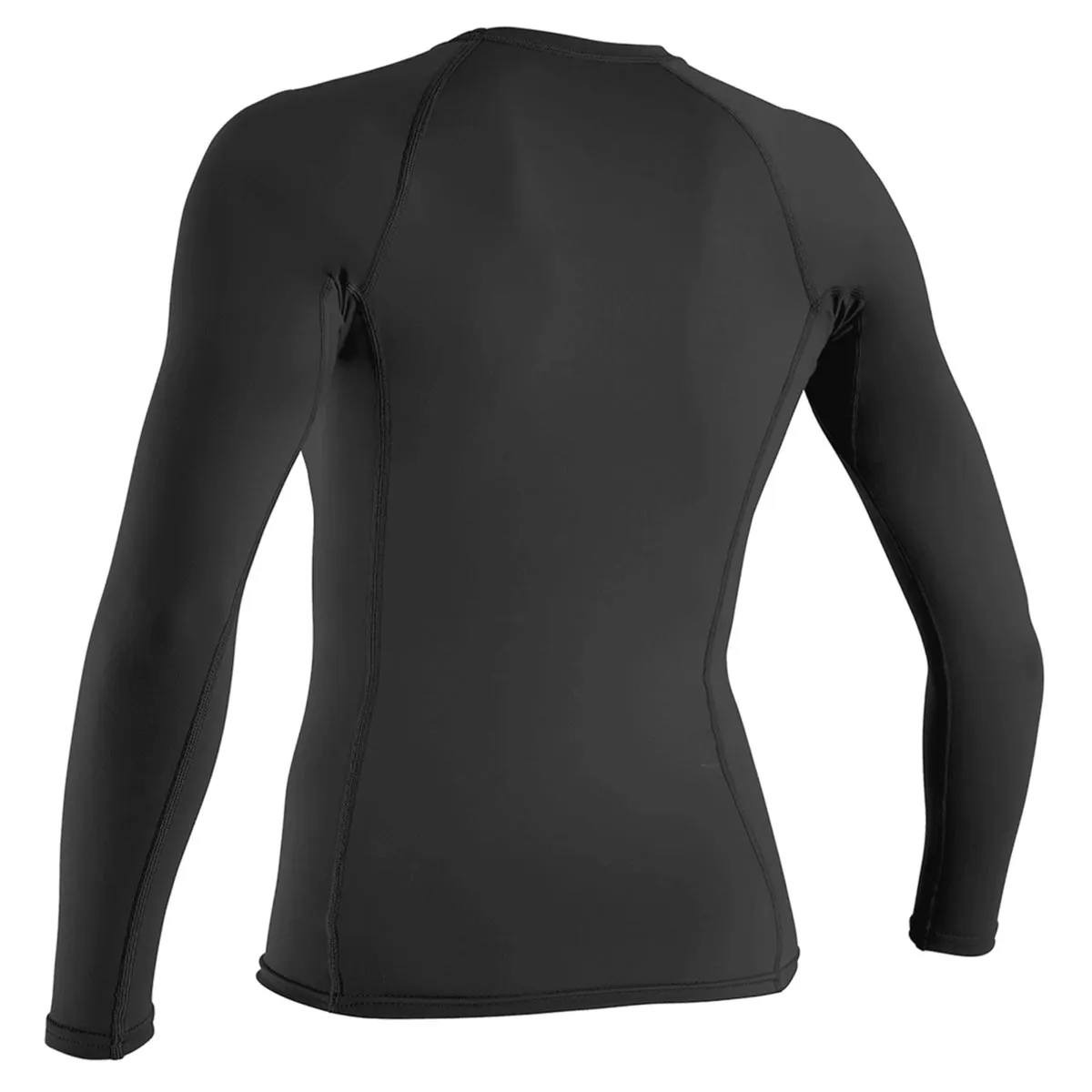 O'Neill Women's Basic Skins 50  Long Sleeved Rash Vest - Black