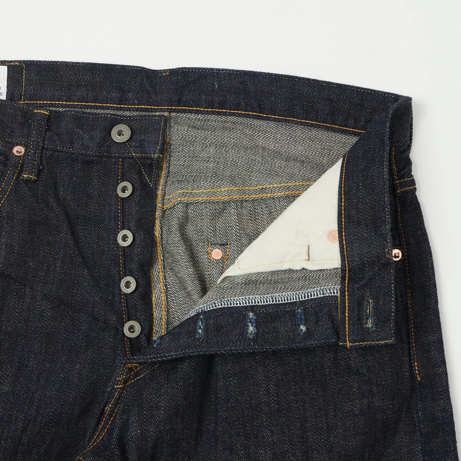 ONI 022-Kiraku 12oz Wide Straight Jean - One Wash