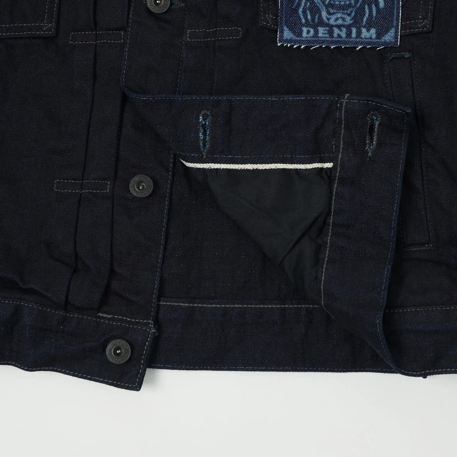 ONI 02516P-14BLK Type II Denim Jacket - One Wash