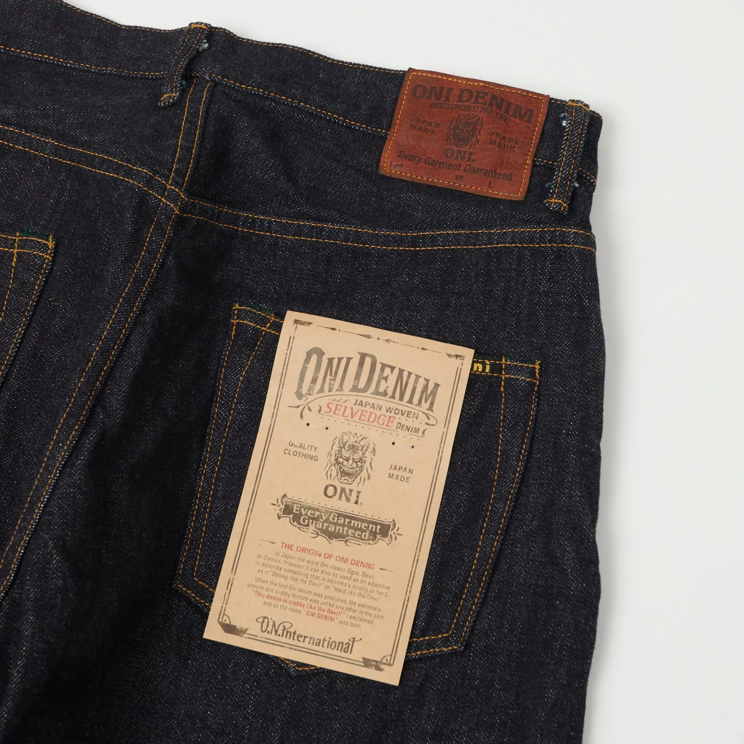 ONI 222 15oz Extra Wide Straight Jean - One Wash