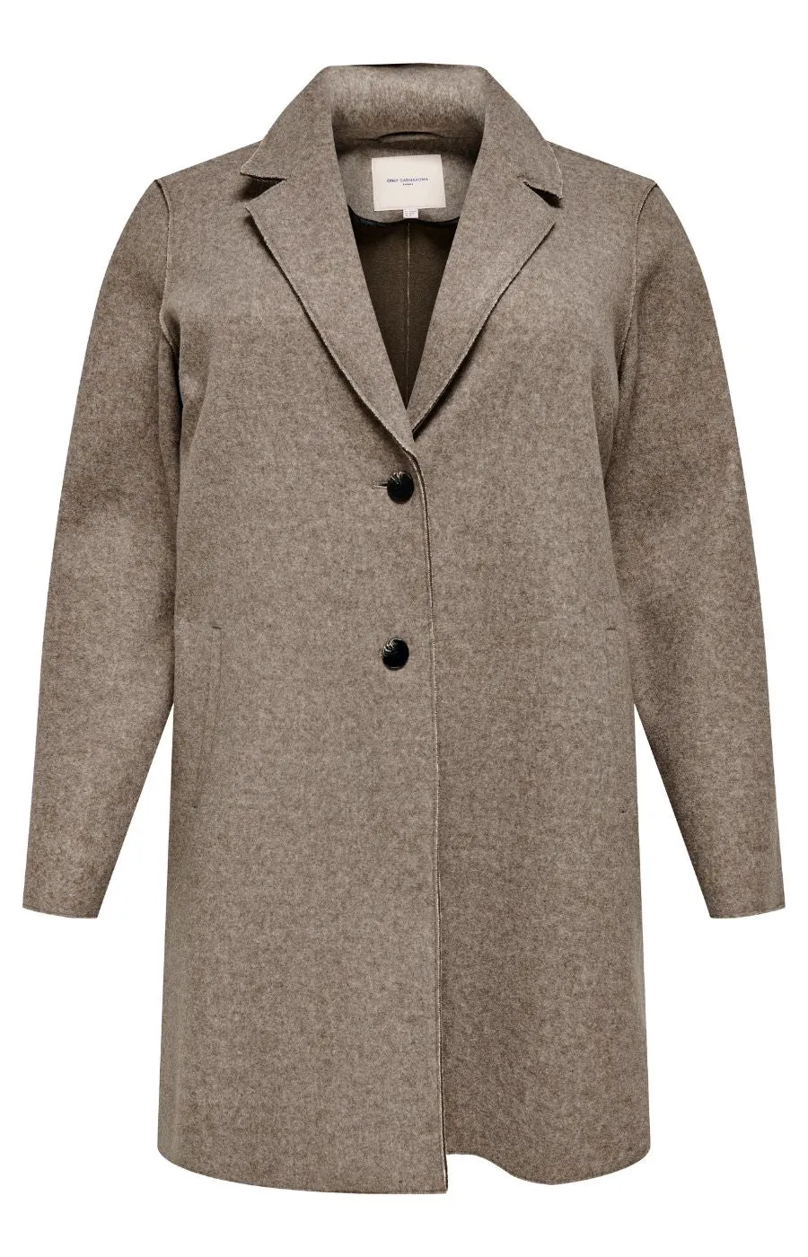 Only Carmakoma Carrie Coat in Taupe