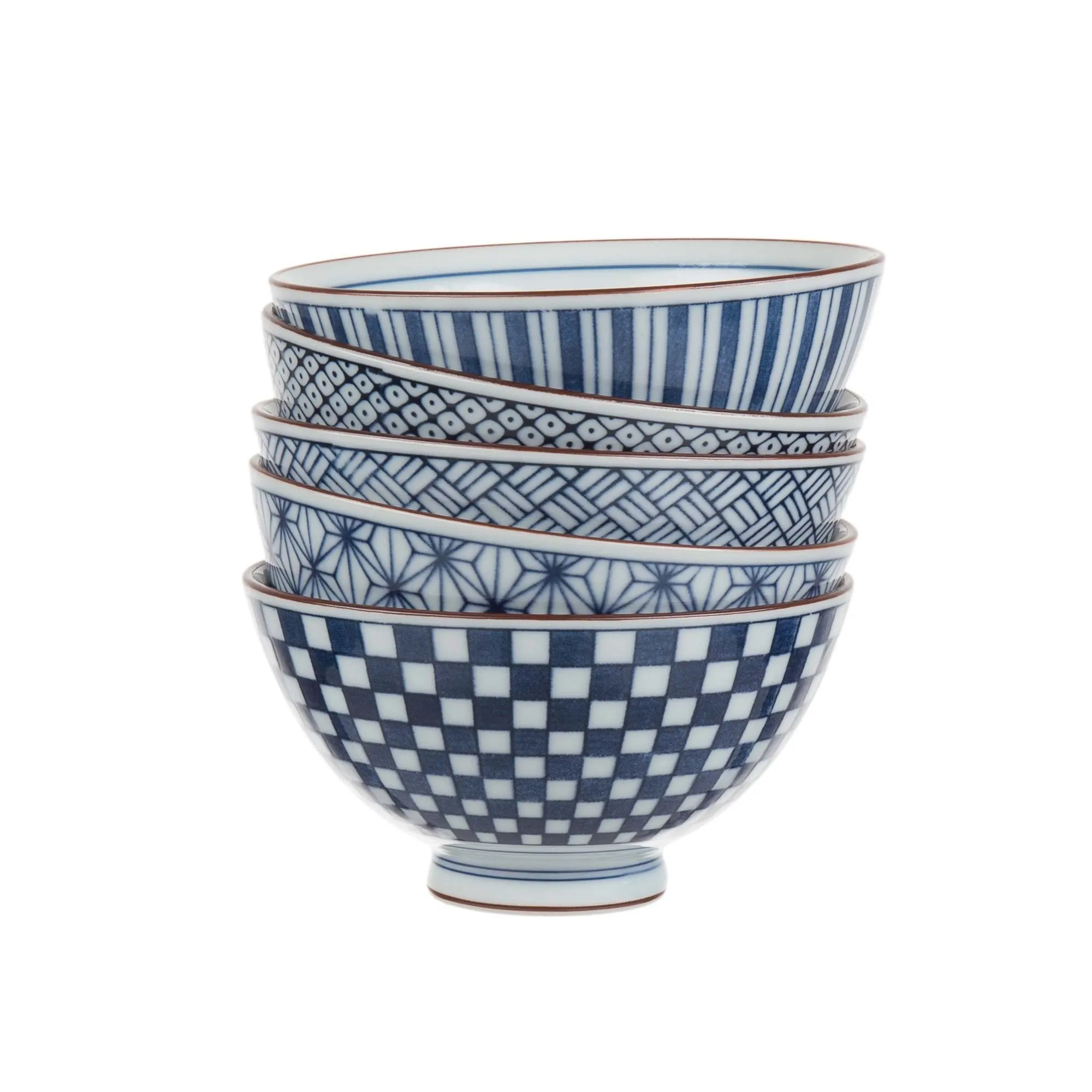 Onuma Bowl Set [White/Blue]