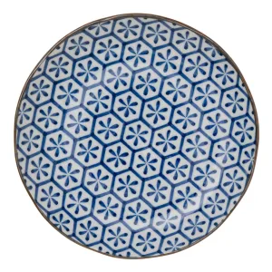 Onuma Plate [White/Dark blue]