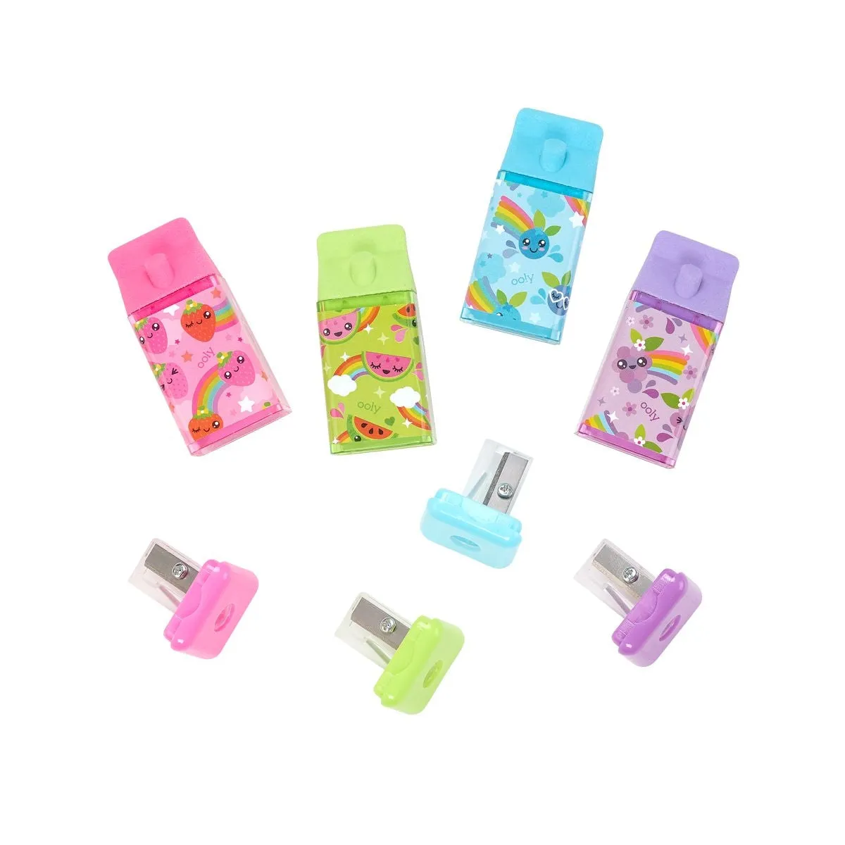 Ooly Lil' Juicy Box Scented Eraser & Pencil Sharpener