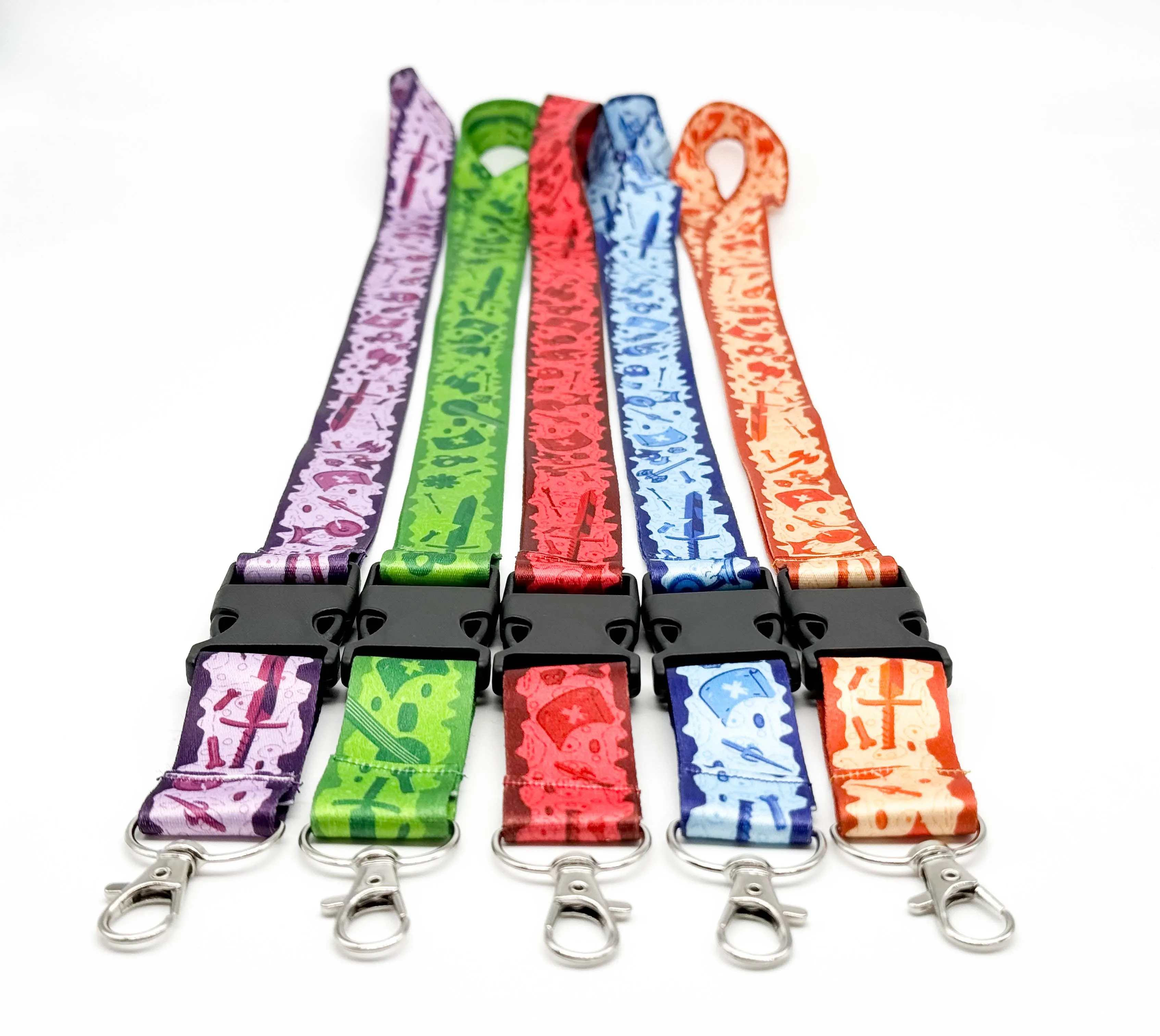 Ooze of Doom Lanyard - Red