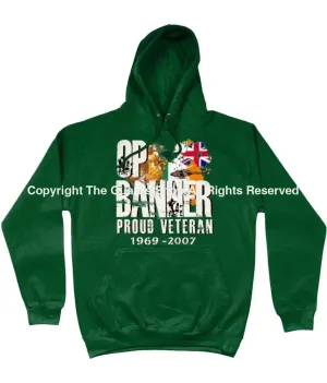 OP BANNER PROUD VETERAN FRONT PRINTED HOODIE