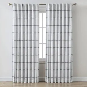 Open Box - 1pc 50"x84" Blackout Window Curtain Panel Gray - Threshold