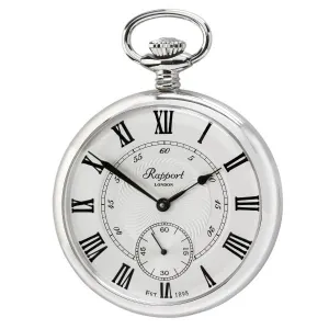 Open Faced Mechanical Pocket Watch