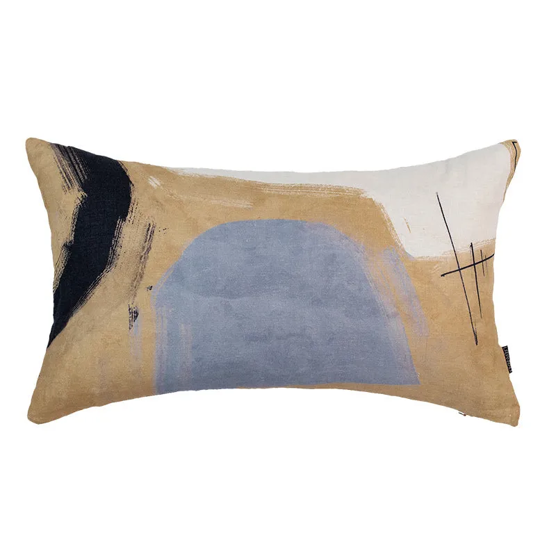 Open-Minded Lumbar Linen Cushion - 50X30cm