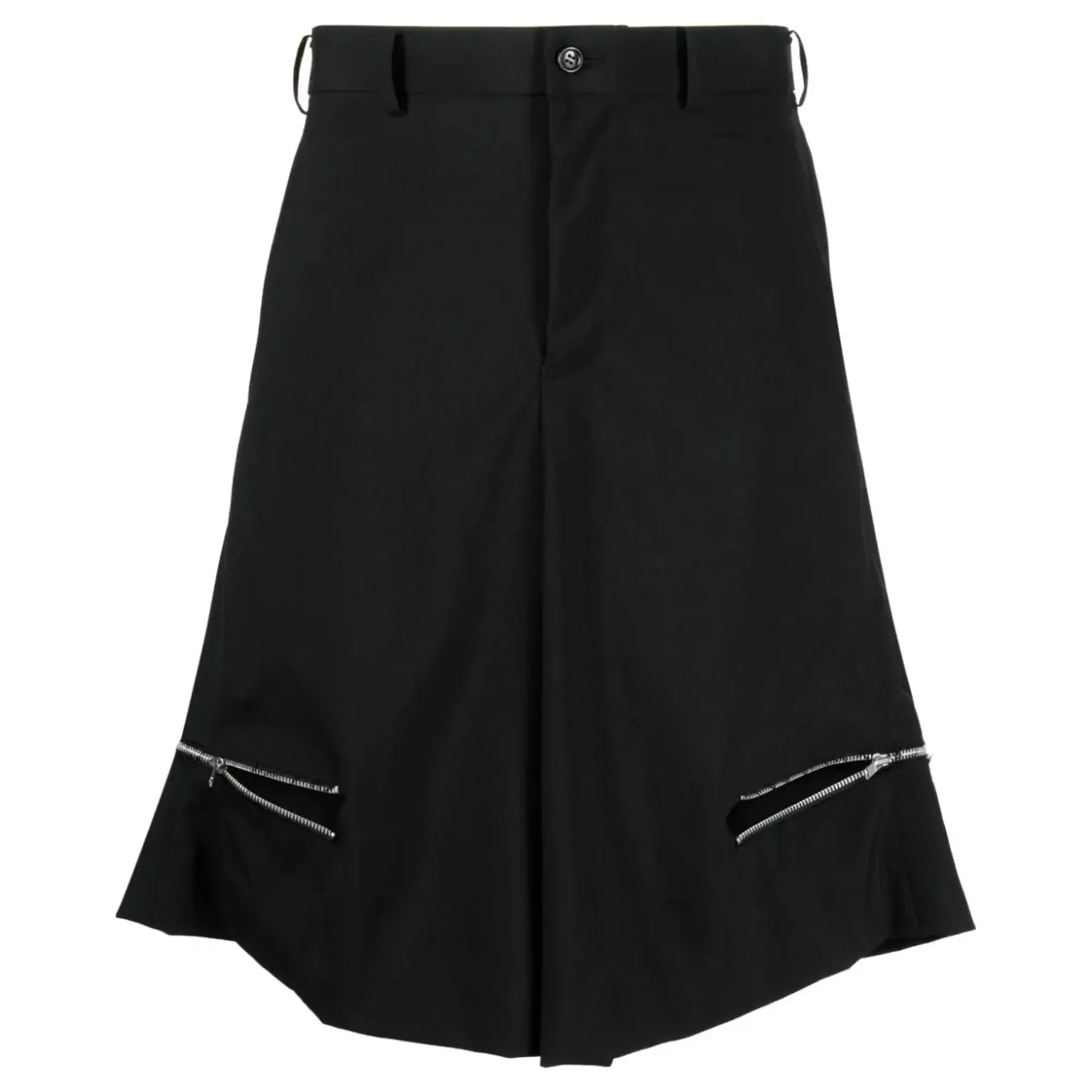 Open Zipped Shorts