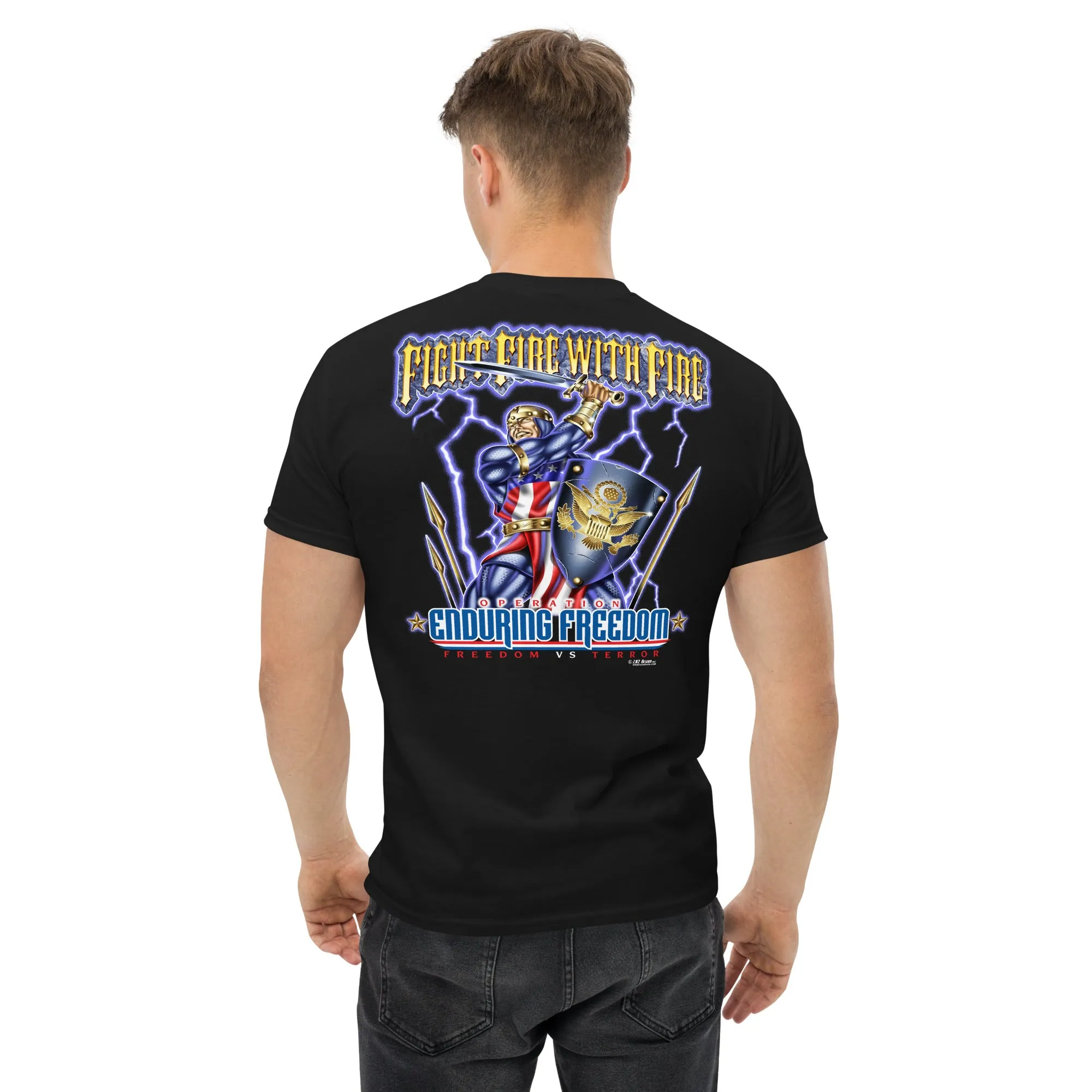 Operation Enduring Freedom 'Enduring Knight' Men's T-Shirt