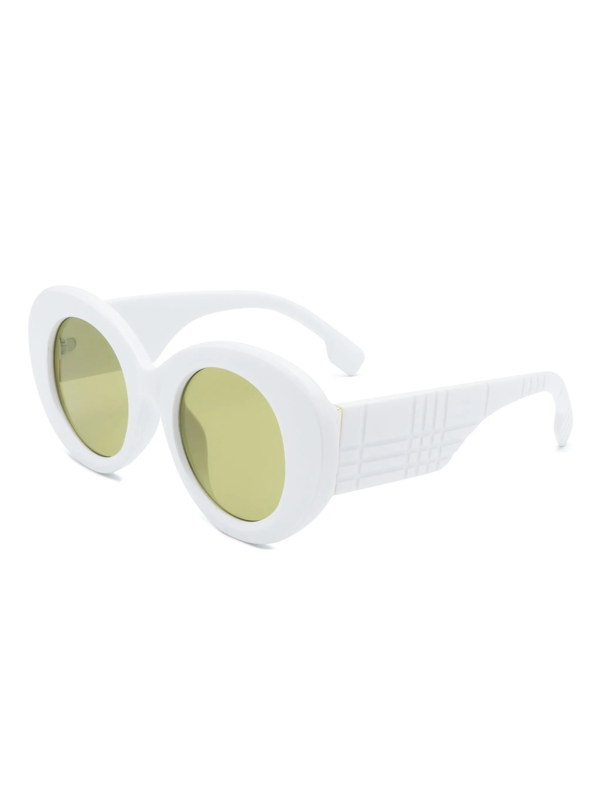 Optic - Round Oval Oversized Women's Fashion Sunglasses