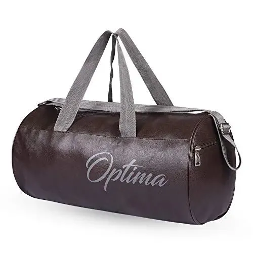 OPTIMA Leather Sports Duffle Bag