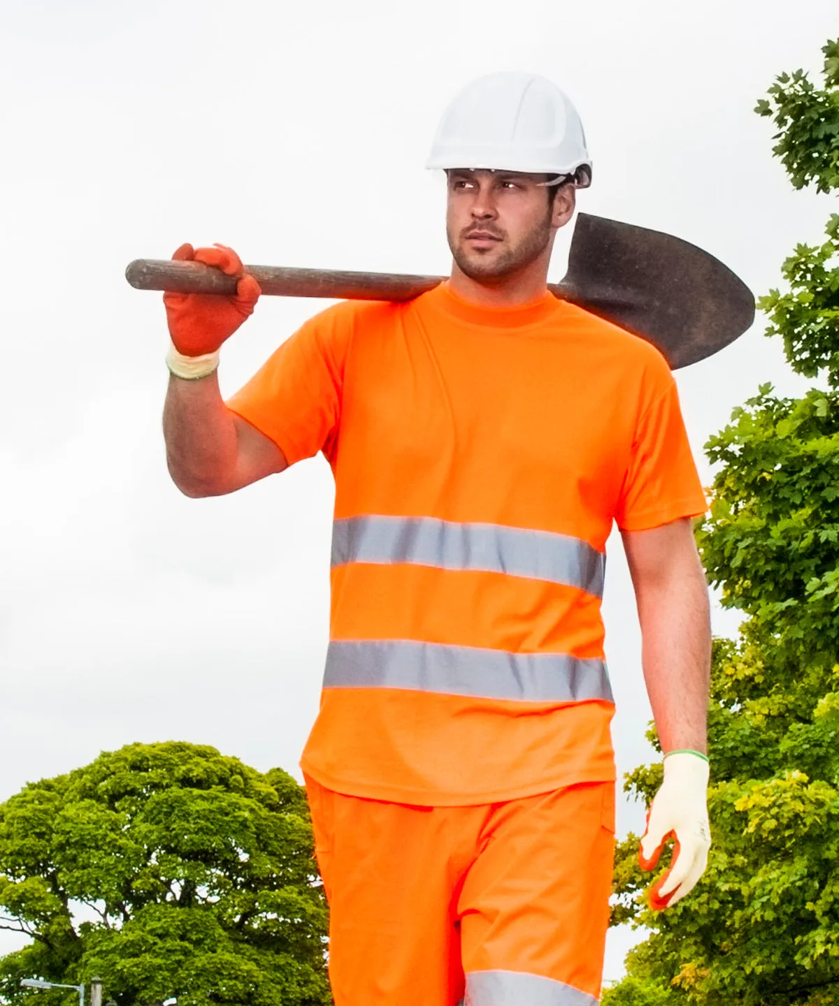 Orange - Cotton Comfort t-shirt (S172)