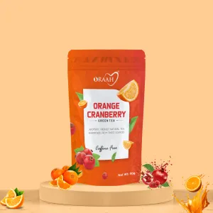 Orange Cranberry Green Tea - 50 Grams