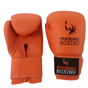 Orange  PHOENIX BOXING Super Bag Gloves   (10 oz, 12 oz)