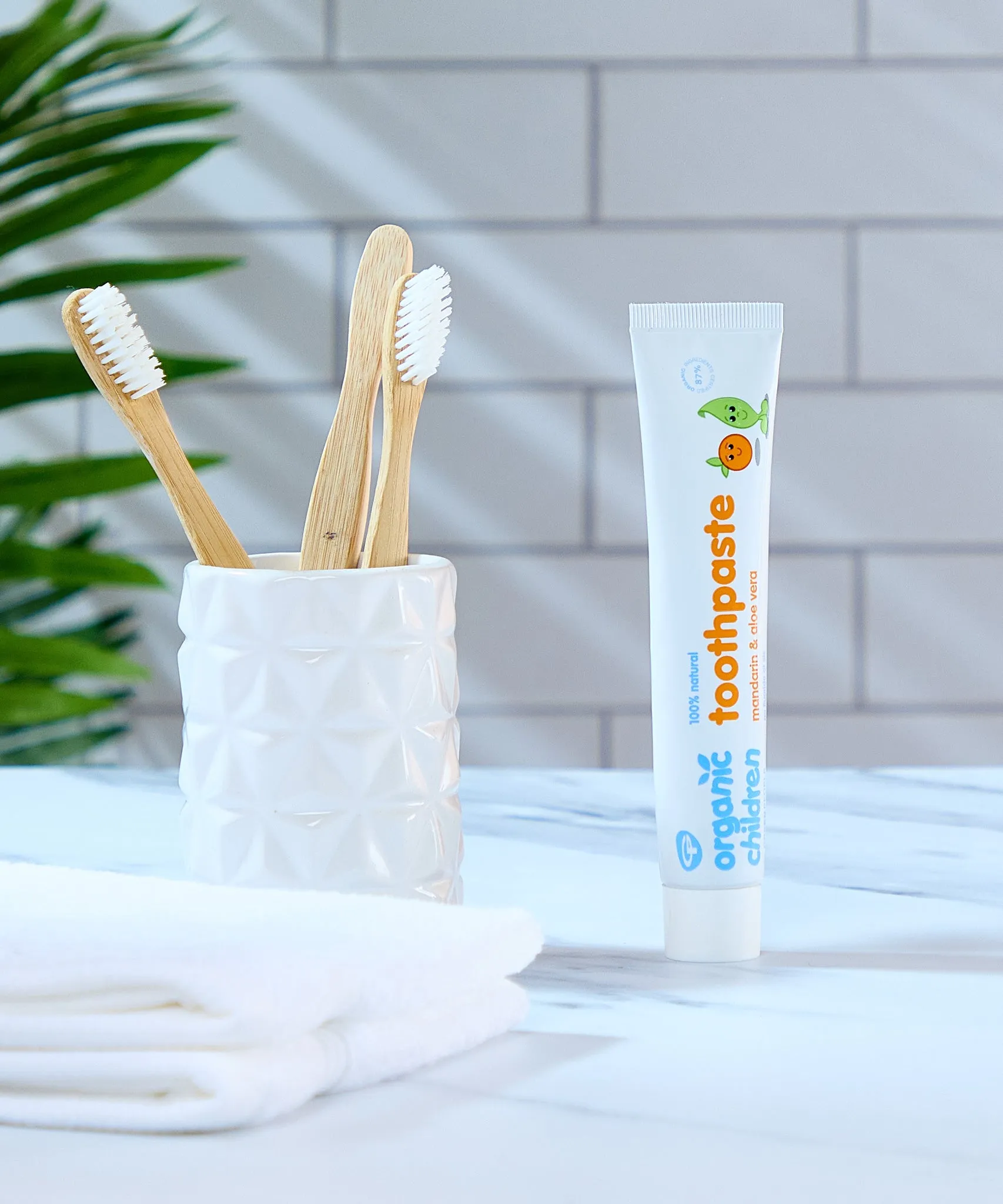 Organic Babies Toothpaste Mandarin & Aloe Vera