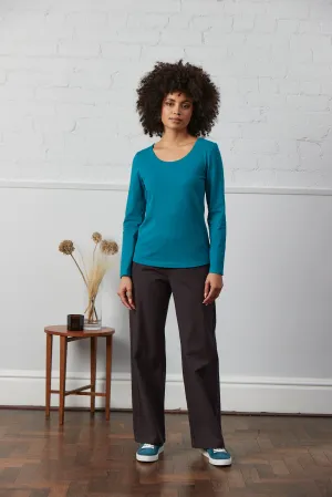 Organic Cotton Long Sleeve Jersey Top GOTS