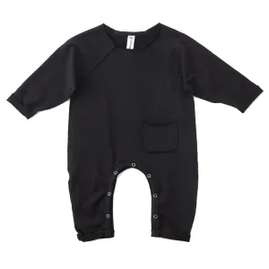 Organic Cotton Raw Edge Romper