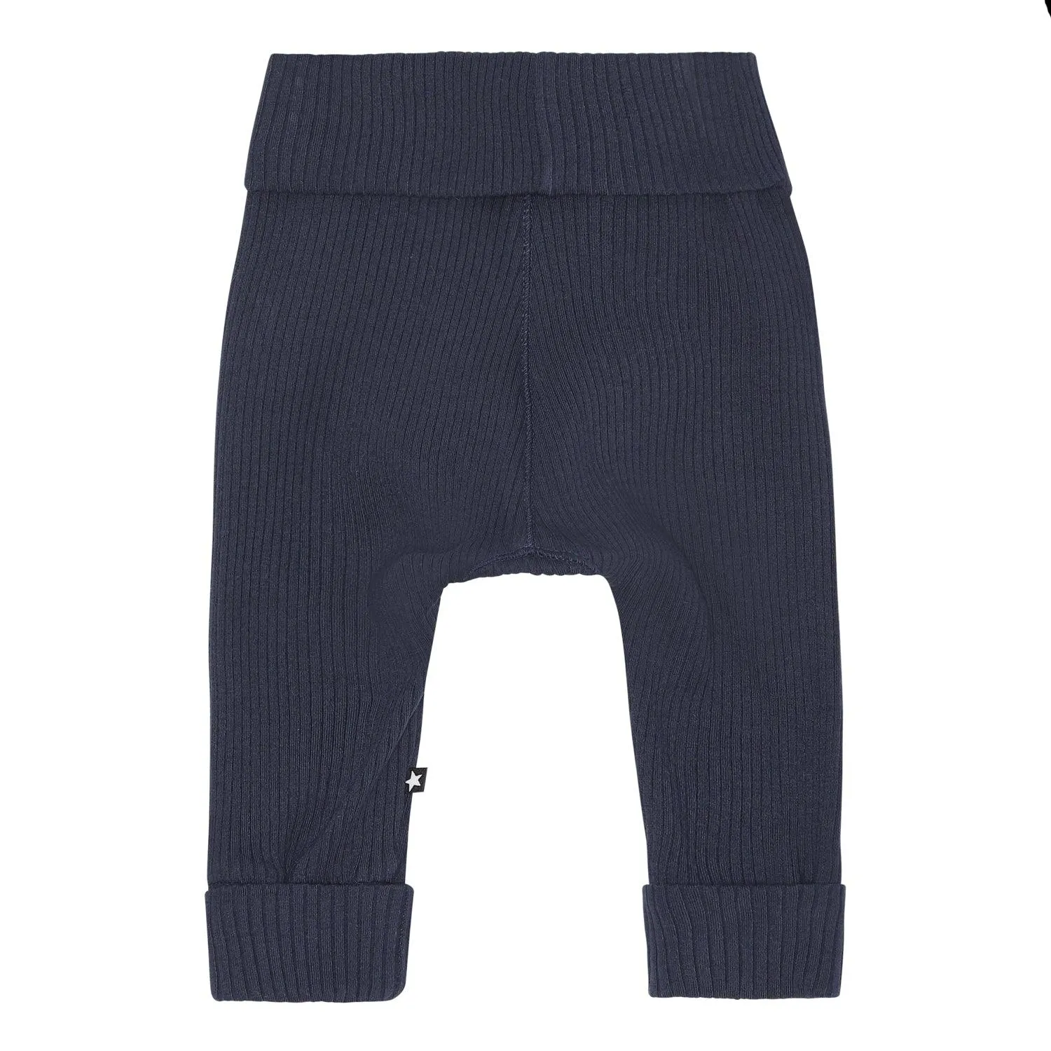 Organic Cotton San Knit Pant | Galaxy Blue | Molo