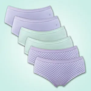 Organic Everyday Hipster Undies (6pc)