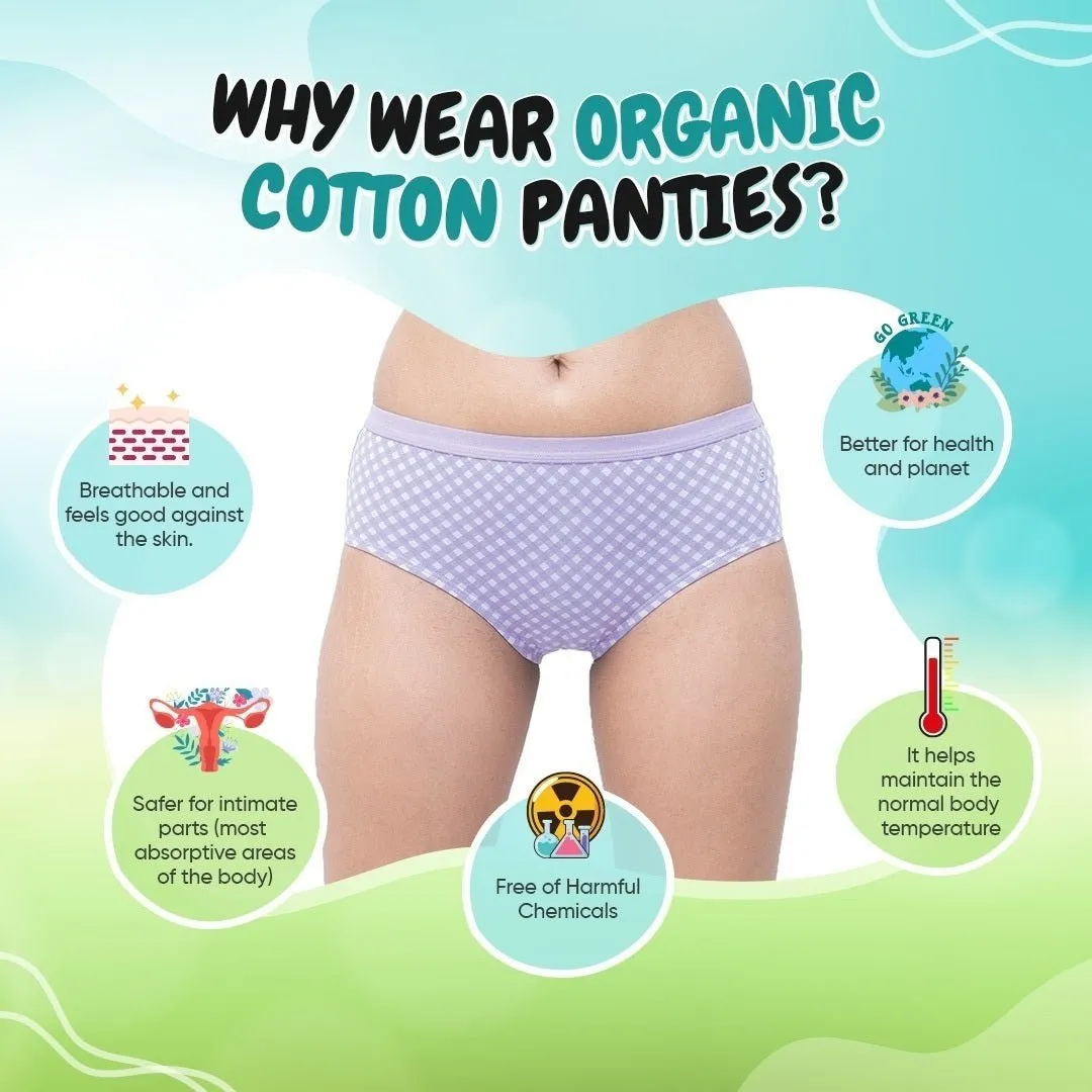 Organic Everyday Hipster Undies (6pc)