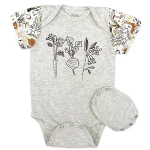 Organic Grow-With-Me Onesie - Victorin