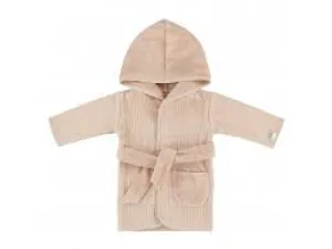 Organic Hush Rose Pink Bath Robe Age 1-2 Years