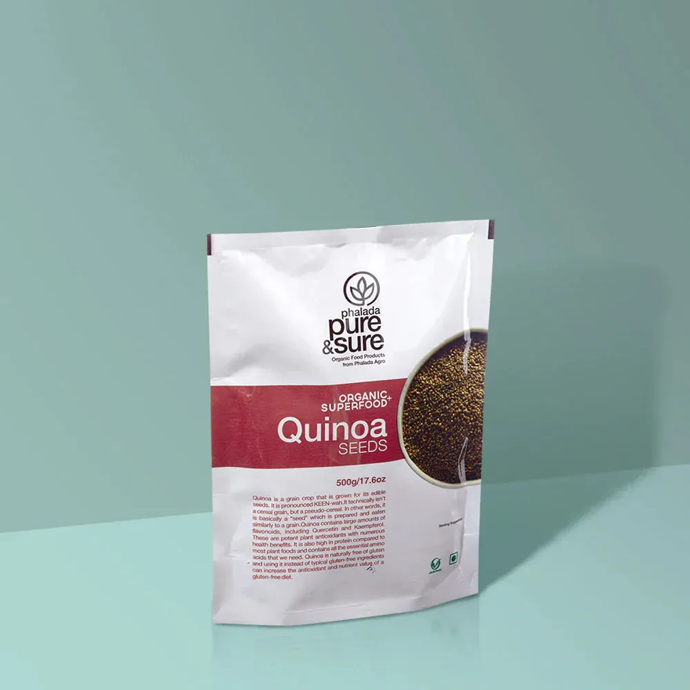 Organic Quinoa Seeds-500 g-Pure & Sure