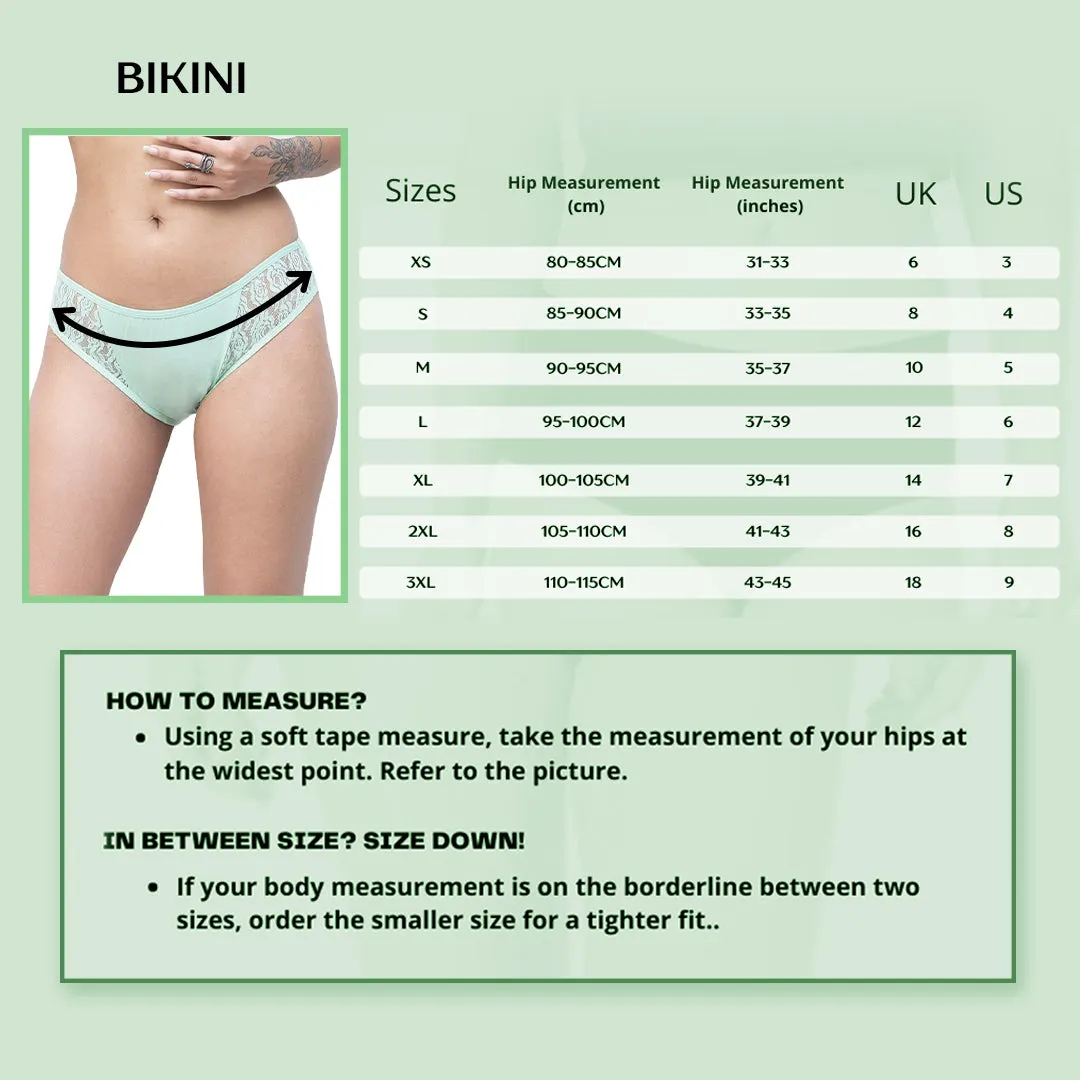 Organic stylish panty (bikini) (2pc)