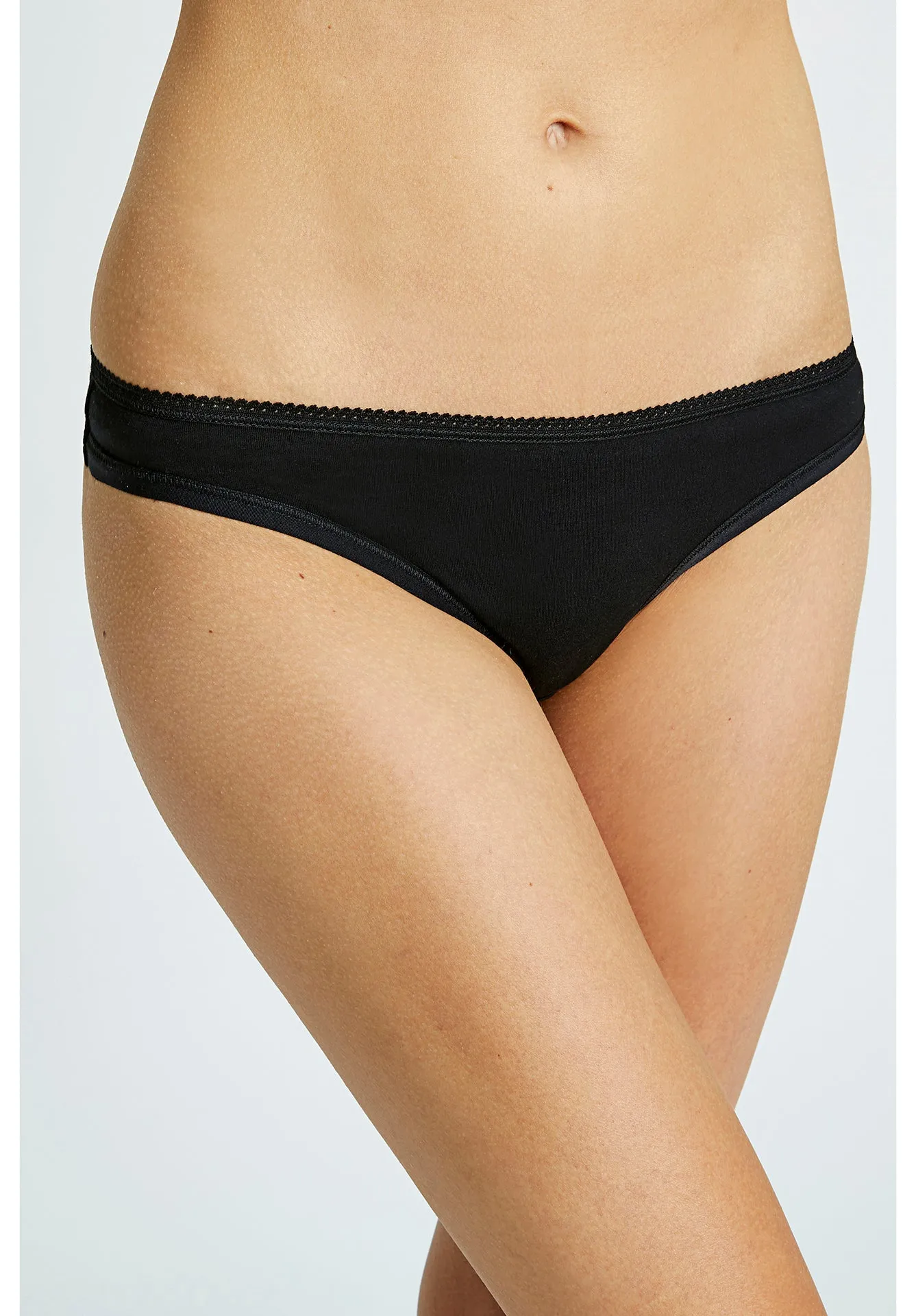 Organic Thong - Black