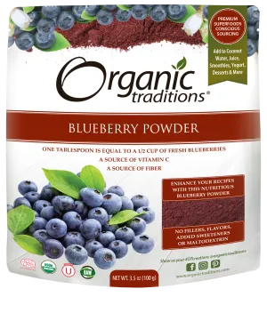 Organic Traditions Blueberry Powder (100g)