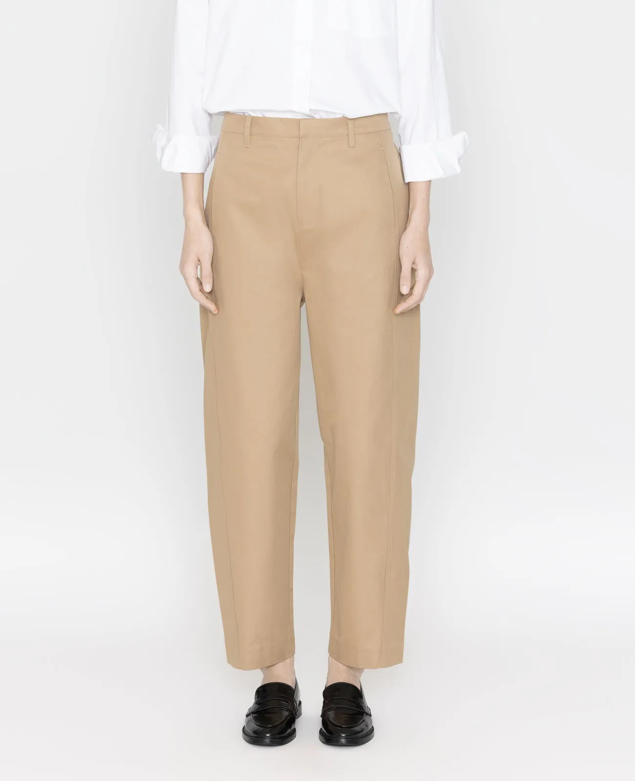 Organic Twisted Seam Tapered Pants