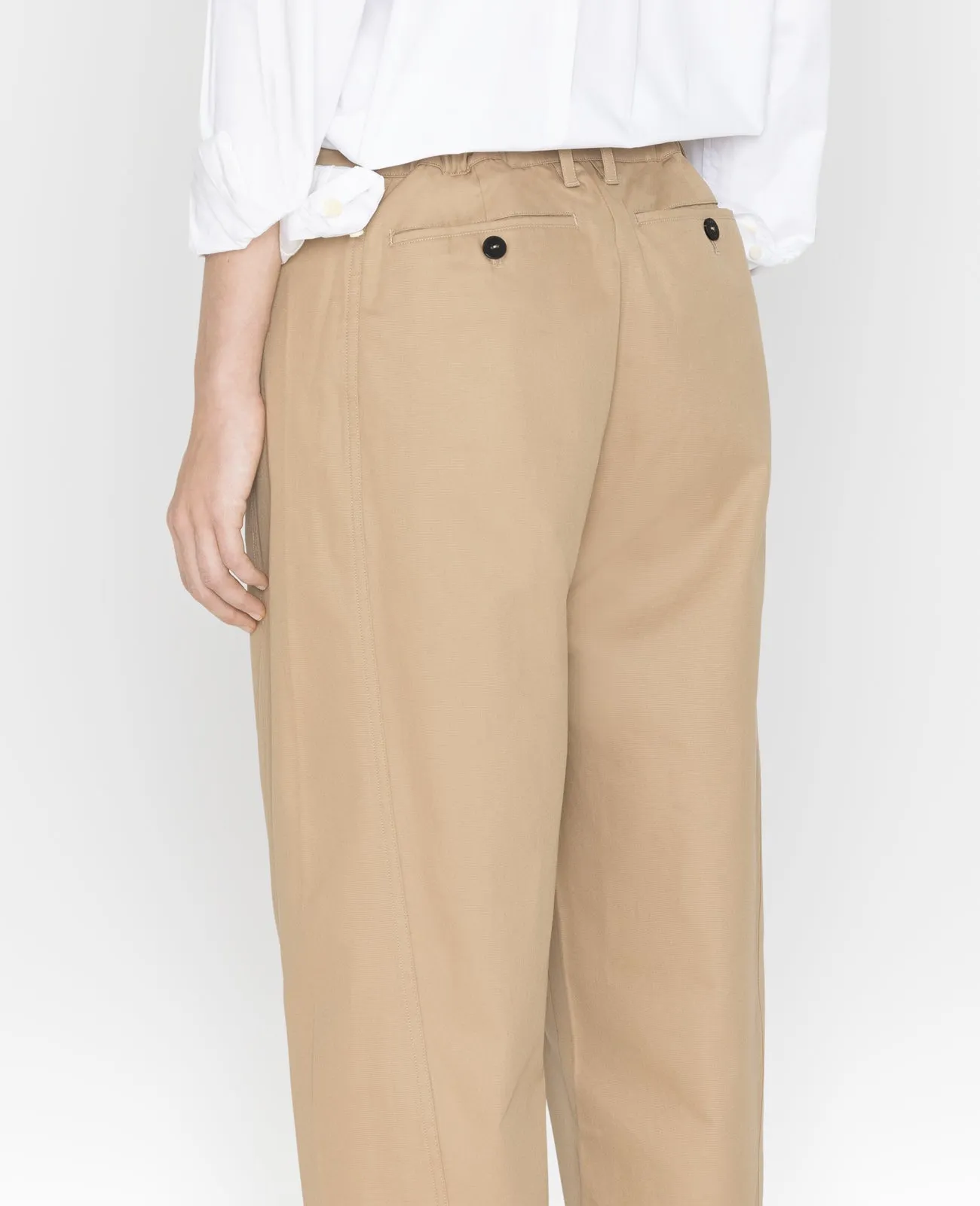 Organic Twisted Seam Tapered Pants