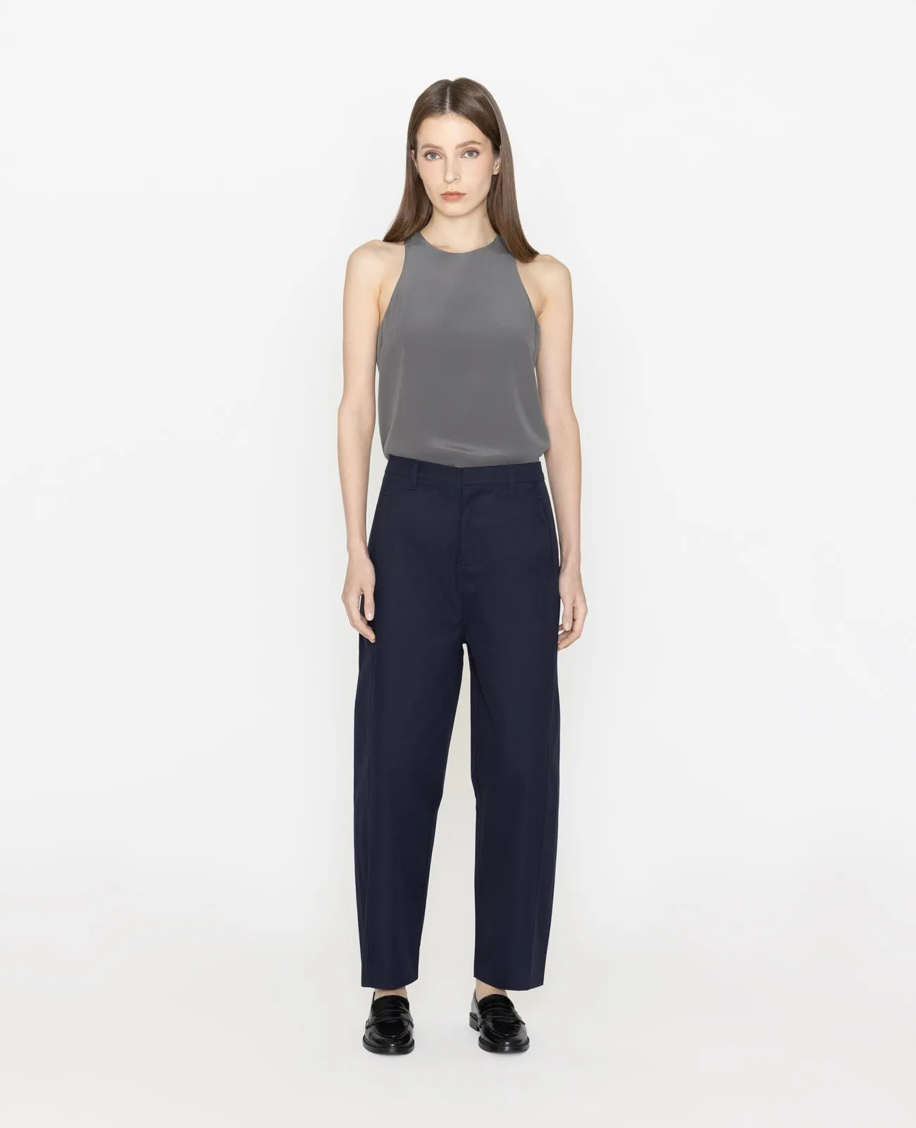 Organic Twisted Seam Tapered Pants