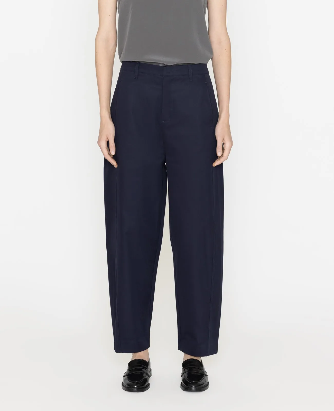 Organic Twisted Seam Tapered Pants