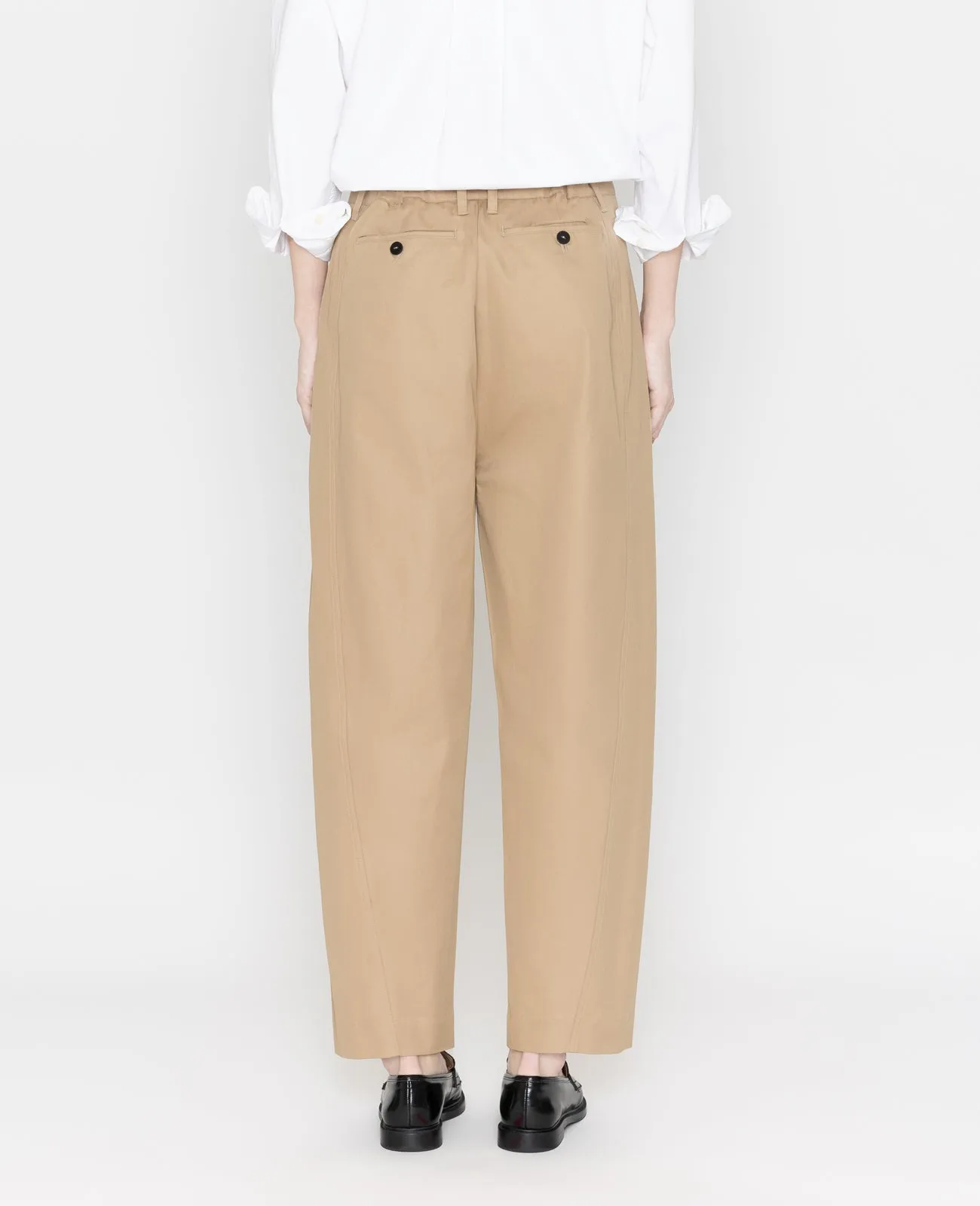 Organic Twisted Seam Tapered Pants