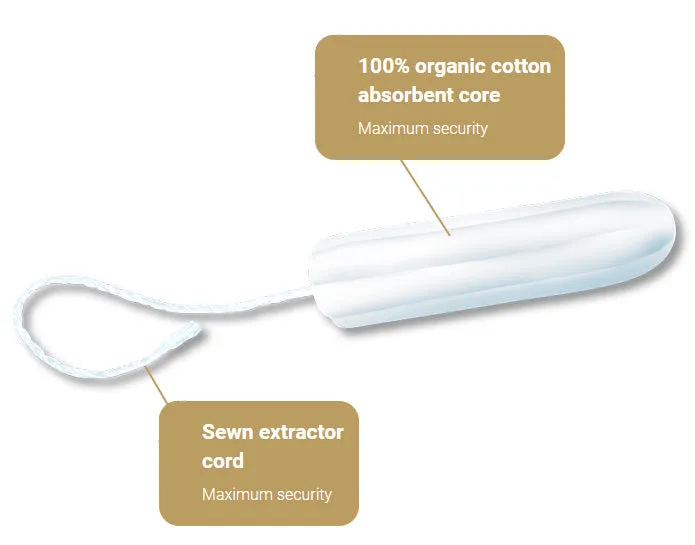 Organyc Cotton Tampons Super 16 Pack