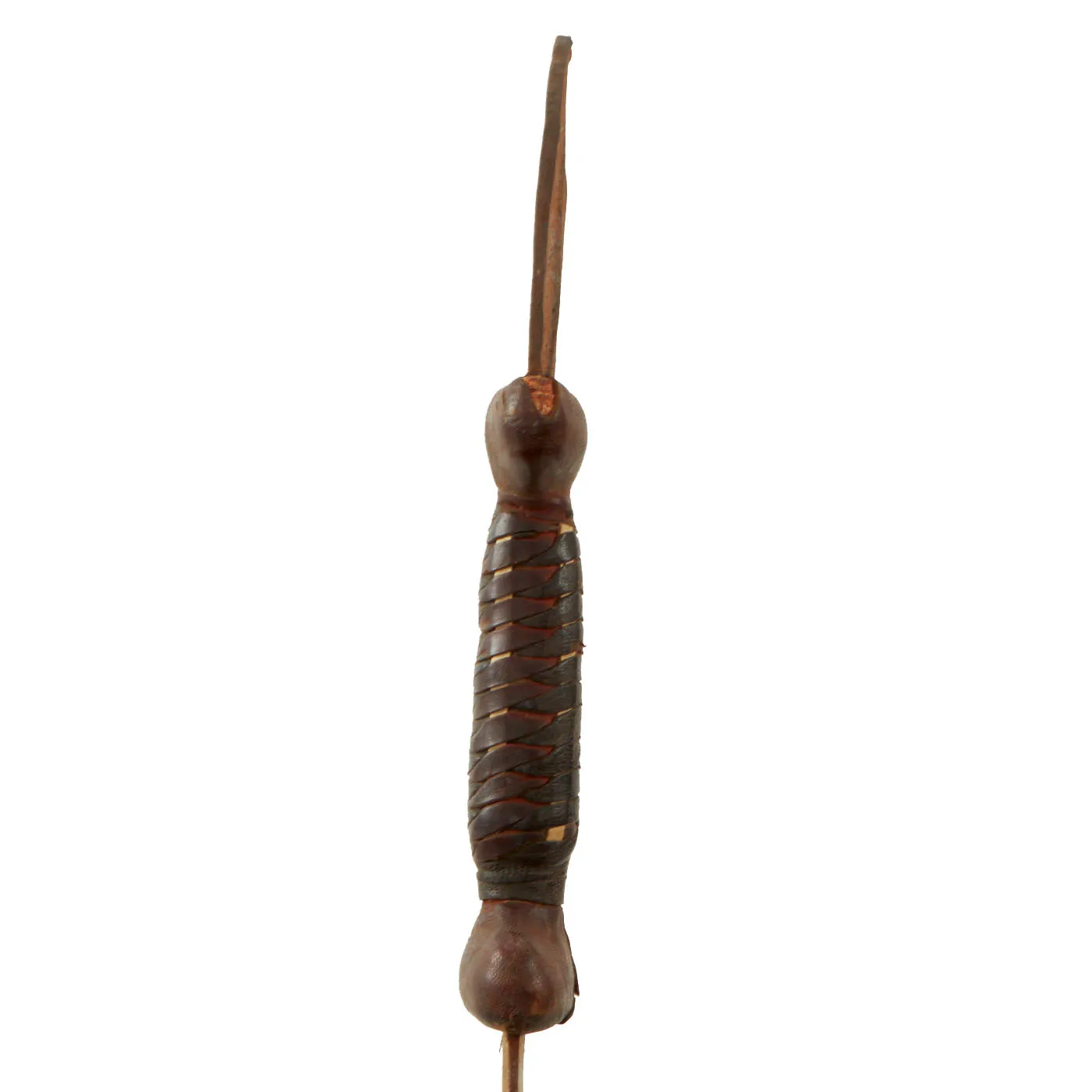 Original 19th Century Sudanese Mahdi Dervish Tebu Short Sword with Leather Scabbard and Sling