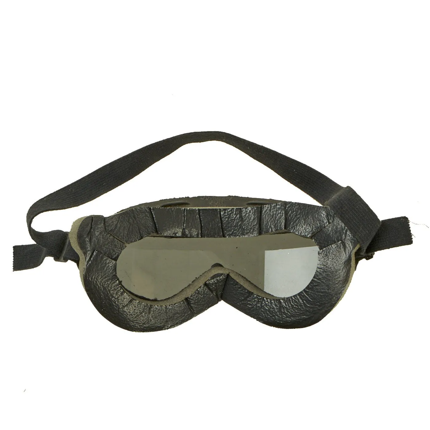 Original & Reproduction WWII & Post War Collector's Set - Helmets, Goggles, Gas Mask & Knife