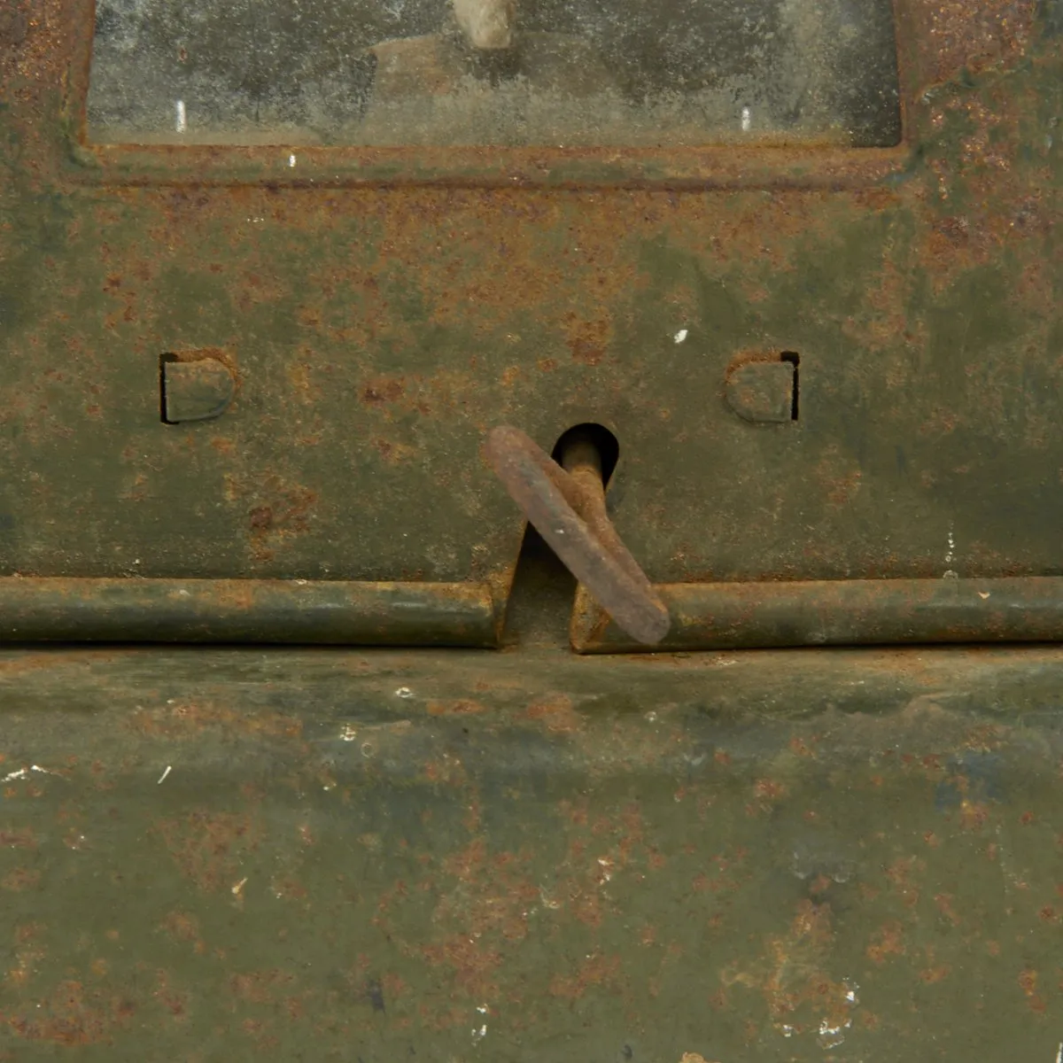 Original German WWI Trench Oil Lantern found in Belgium