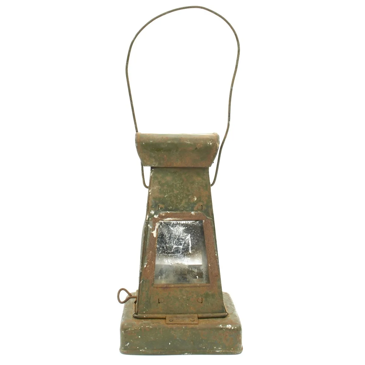 Original German WWI Trench Oil Lantern found in Belgium