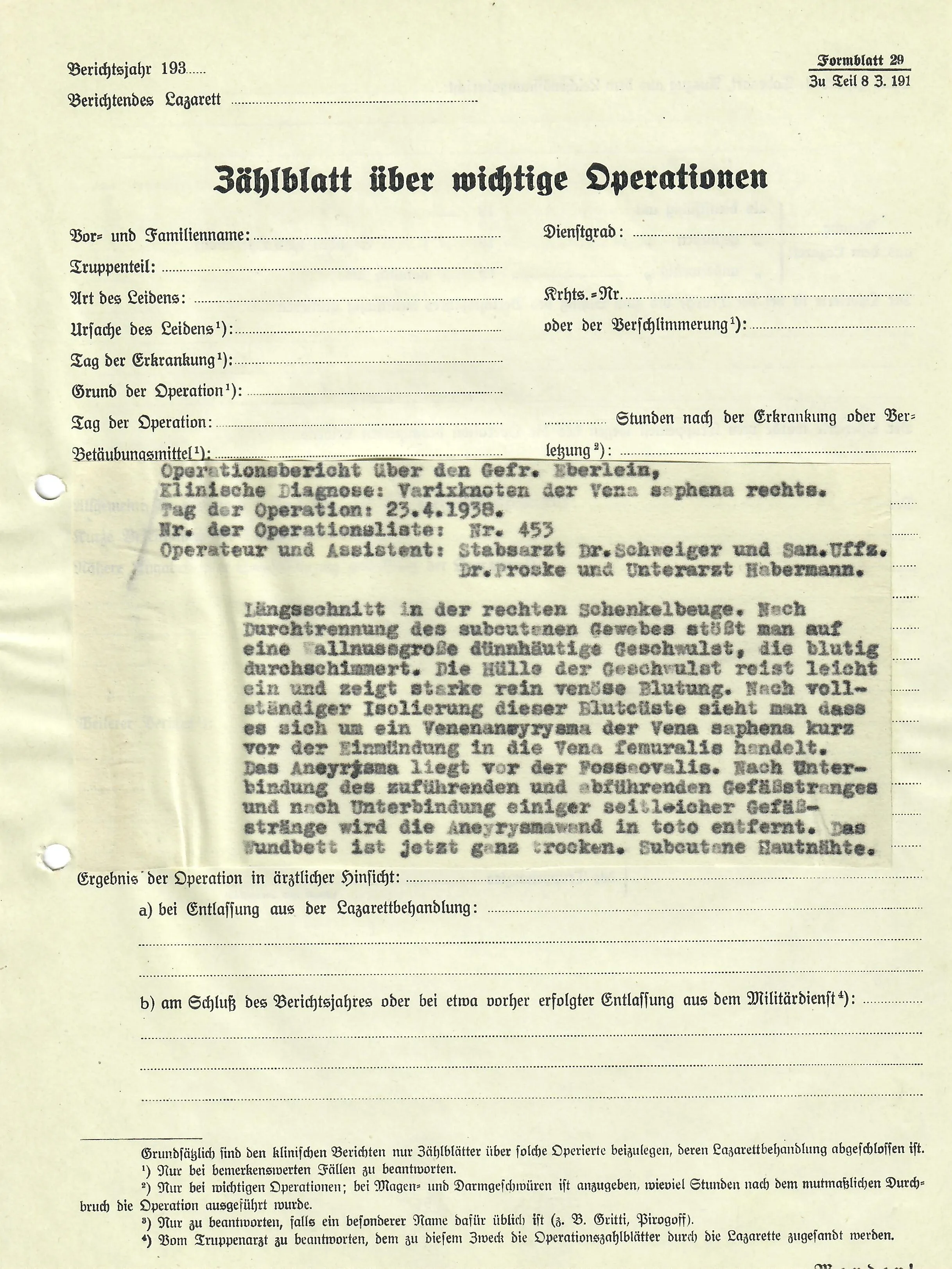 Original German WWII Massive Award & Document Grouping of Sanitäts-Feldwebel Friedrich Hofsommer of Panzerjäger - Abteilung 15