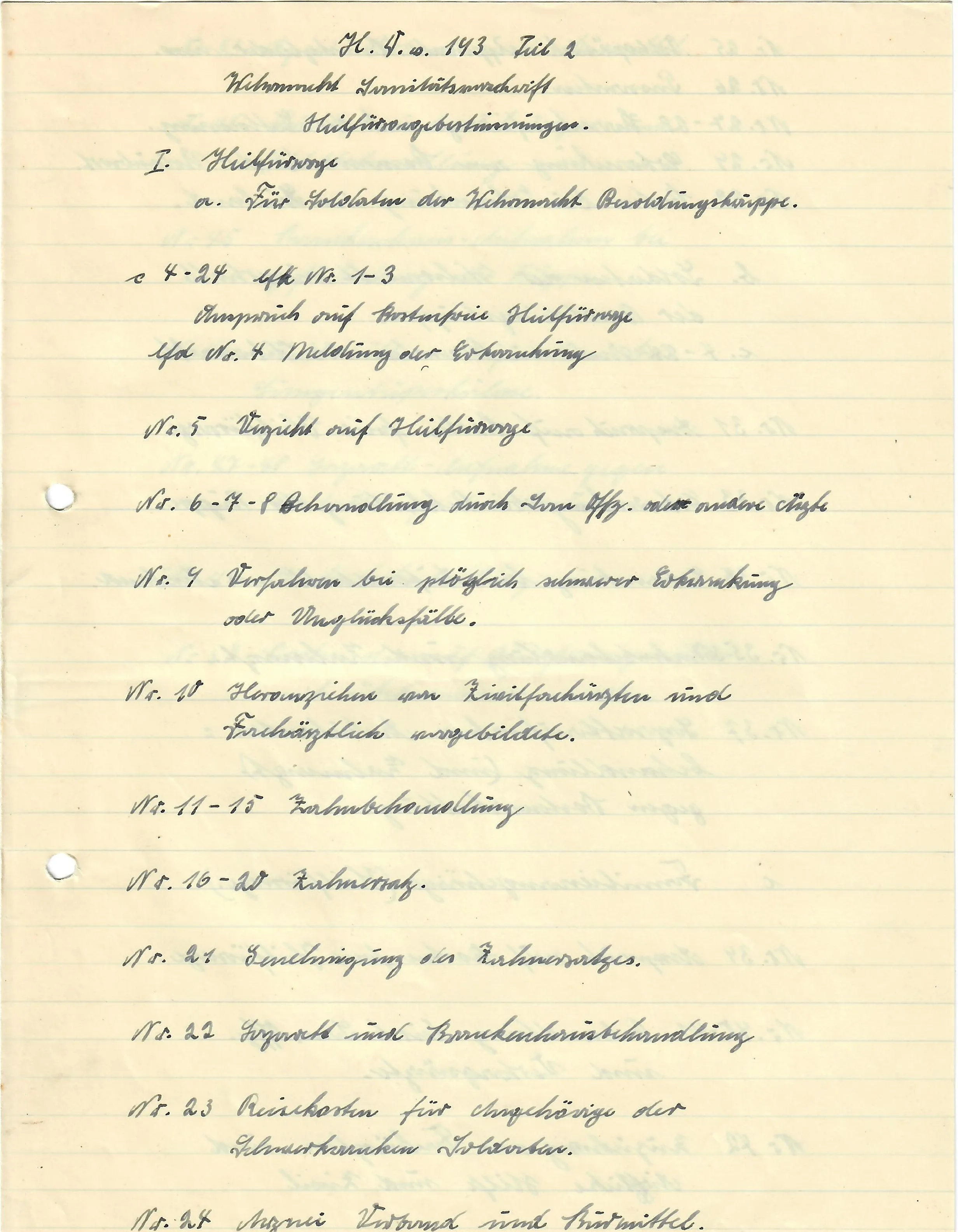 Original German WWII Massive Award & Document Grouping of Sanitäts-Feldwebel Friedrich Hofsommer of Panzerjäger - Abteilung 15