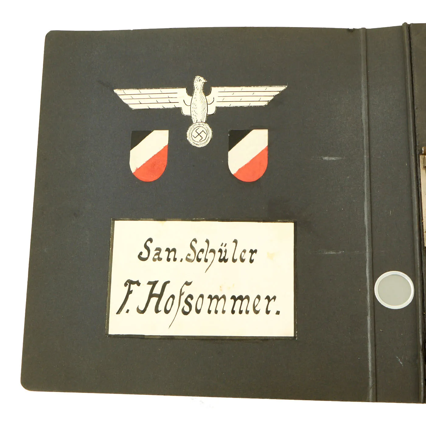 Original German WWII Massive Award & Document Grouping of Sanitäts-Feldwebel Friedrich Hofsommer of Panzerjäger - Abteilung 15