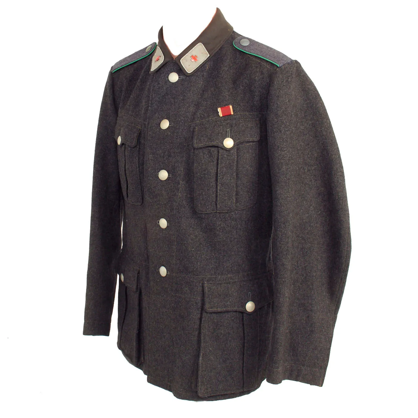 Original German WWII Red Cross Deutsches Rotes Kreuz Anwärter / Helfer Tunic